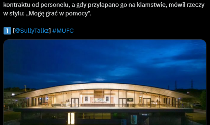 HIT! Fan Manchesteru United WTARGNĄŁ do ośrodka klubu i udawał, że... xD